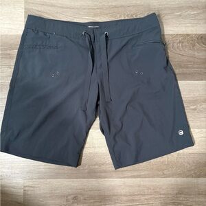 Free Country Charcoal Swim Board Shorts